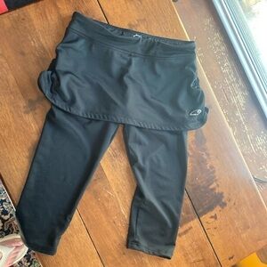 Black Skirt with Leggins